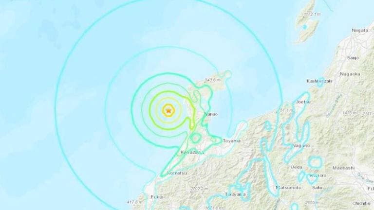 Një tërmet me magnitudë 6.2 godet Japoninë