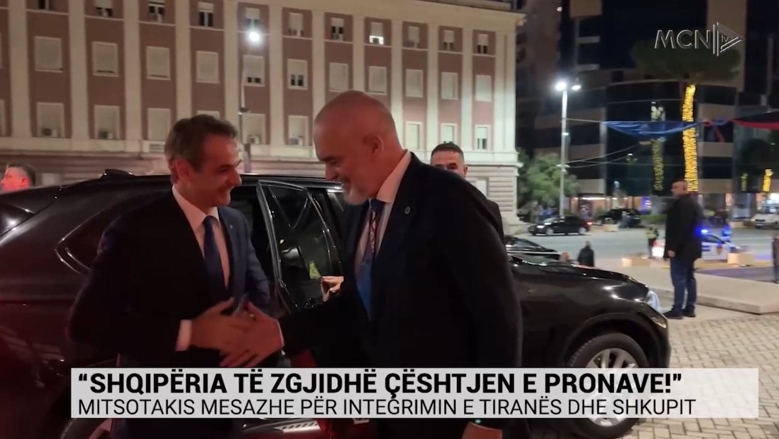 Shqipëria të zgjidhë çështjen e pronave!/ Mitsotakis mesazhe për integrimin e Tiranës dhe Shkupit (VIDEO)