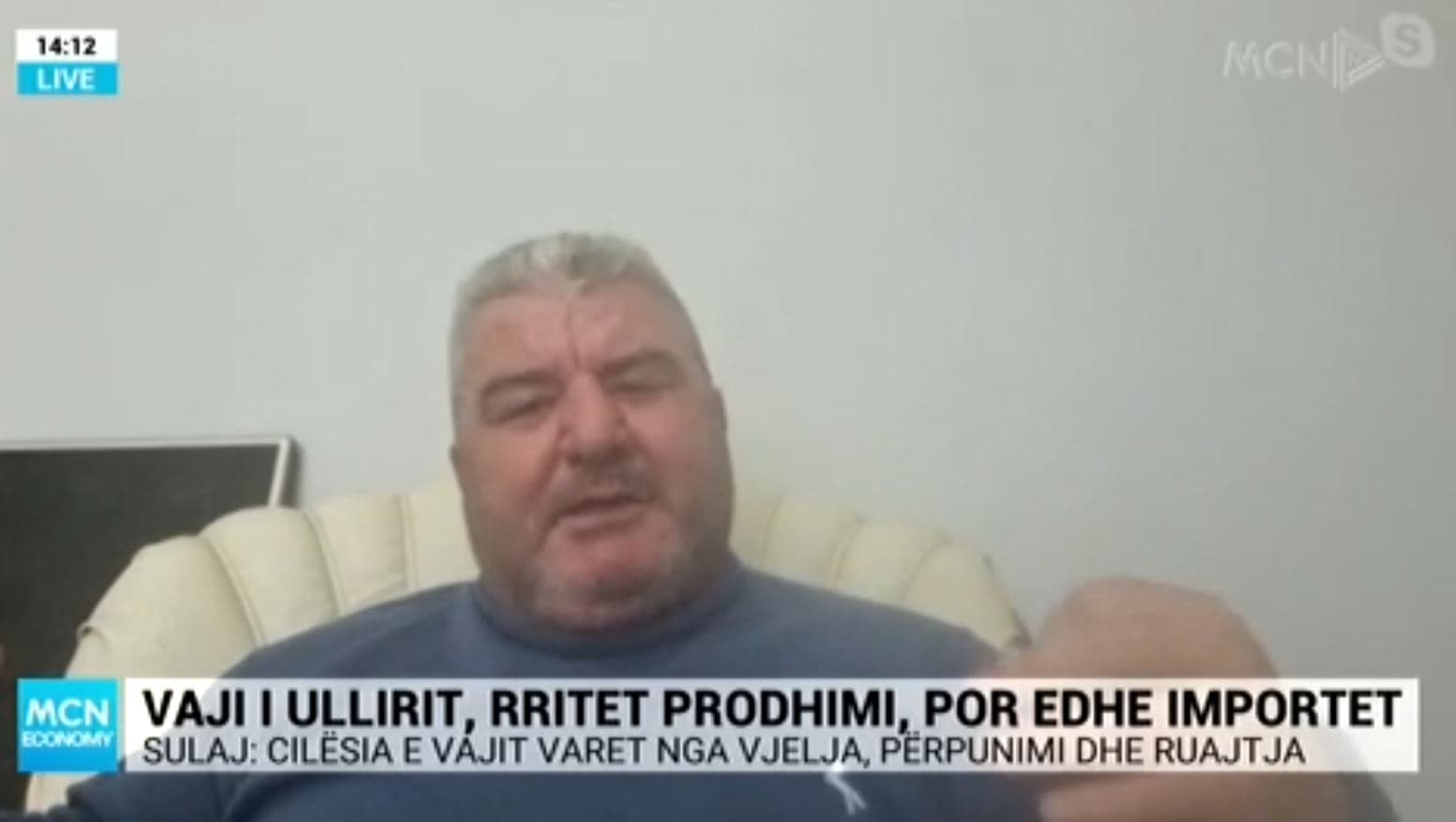 Sulaj: Vaji i ullirit me cilësi më të mirë këtë vit, po të bëhet me parametra ka fitim të madh 