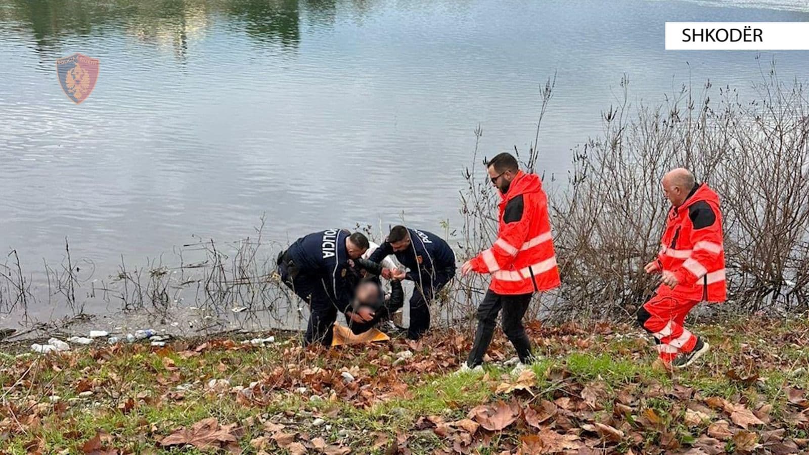 Hidhet nga ura e Bunës, policia shpëton një person në Shkodër