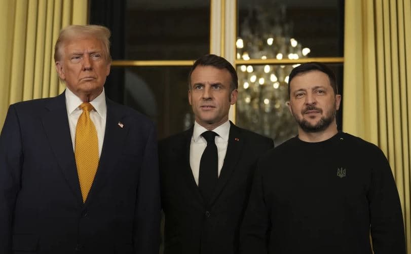 Macron takon në Pallatin Elysee Trumpin dhe Zelenskyn