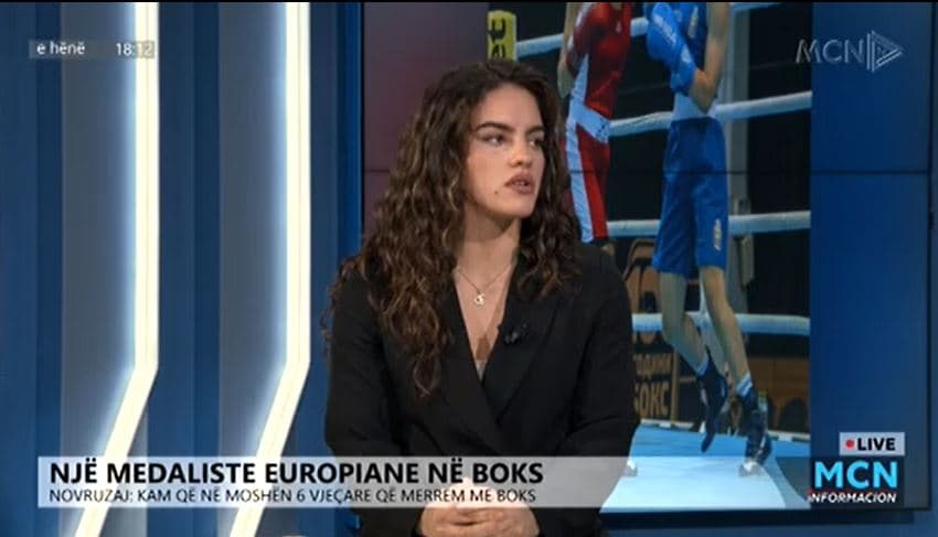 Novruzaj: Merrem me sport që 6 vjeçe, jam kampionia e parë femër në historinë e Shqipërisë së boksit (VIDEO)