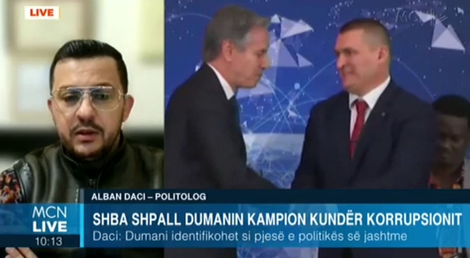 Dumani kampion kundër korrupsionit, Daci: Vazhdim i mbështetjes së SHBA (VIDEO)