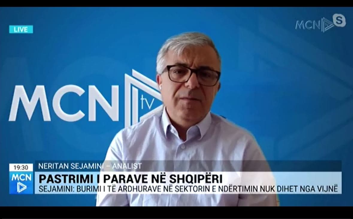  Pastrimi i parave në Shqipëri/ Sejamini: Kryeson sektori i ndërtimeve. Burimi i të ardhurave, produkt i veprave kriminale (VIDEO)