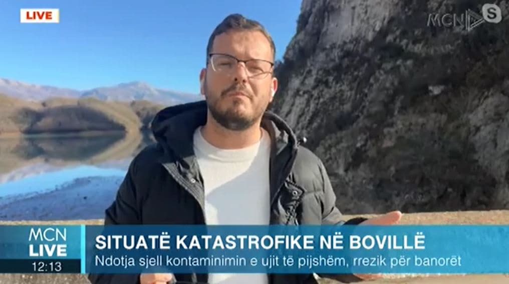Pula: Ndotje kolosale në ujëmbledhësin e Bovillës, drejtori thotë se është shkaktuar nga shirat (VIDEO)