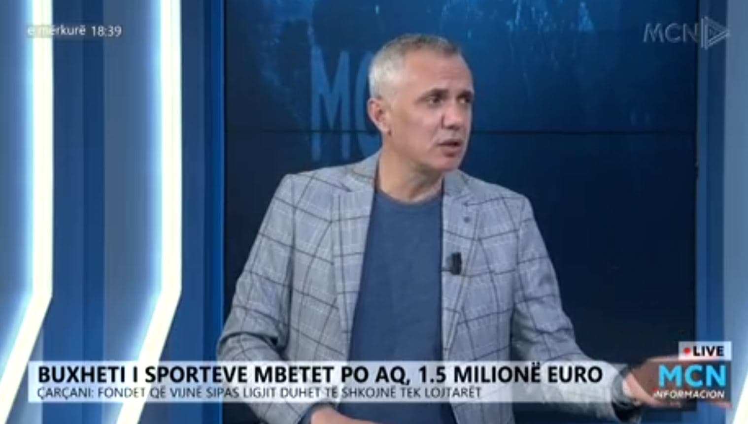Çarçani: Qeveria e ka lënë në qoshe sportin. Bastet legale dhe ligji për sponsorizimet do ishin dritare financimi 