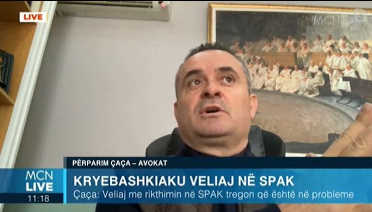 Veliaj në SPAK, Çaça: Procesi hetimor ka arritur në pikën finale, dyshoj se çështja do pushohet (VIDEO)