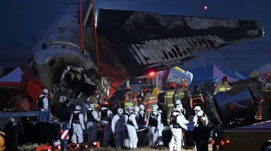 Rrëzimi i avionit me 179 viktima, Koreja e Jugut shpall 7 ditë zi kombëtare 