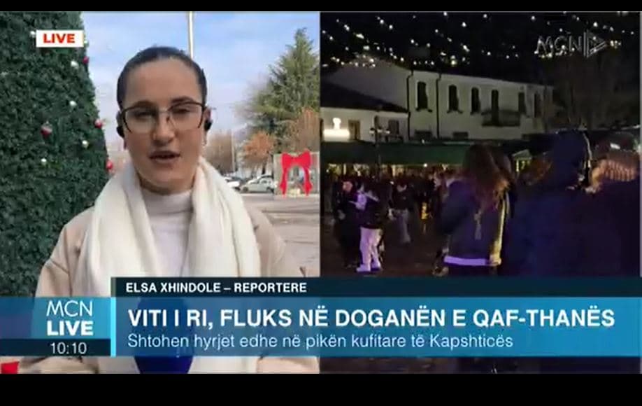 Viti i ri, fluks në doganën e Qafë-Thanës/ Xhindole: Në 24 orët e fundit, hyrje-dalje të 10 mijë shtetasve shqiptarë (VIDEO)