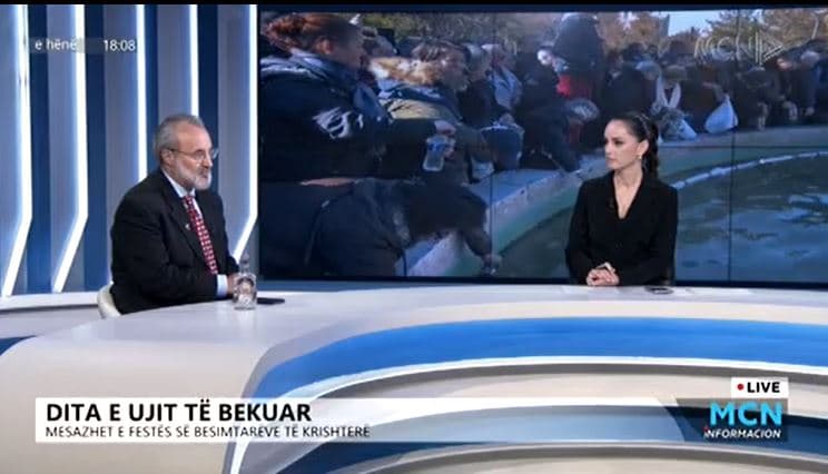 Dita e ujit të bekuar/ Çako: Dita e sotme simbolizon Pagëzimin e Krishtit, personi që kap Kryqin bekohet (VIDEO)