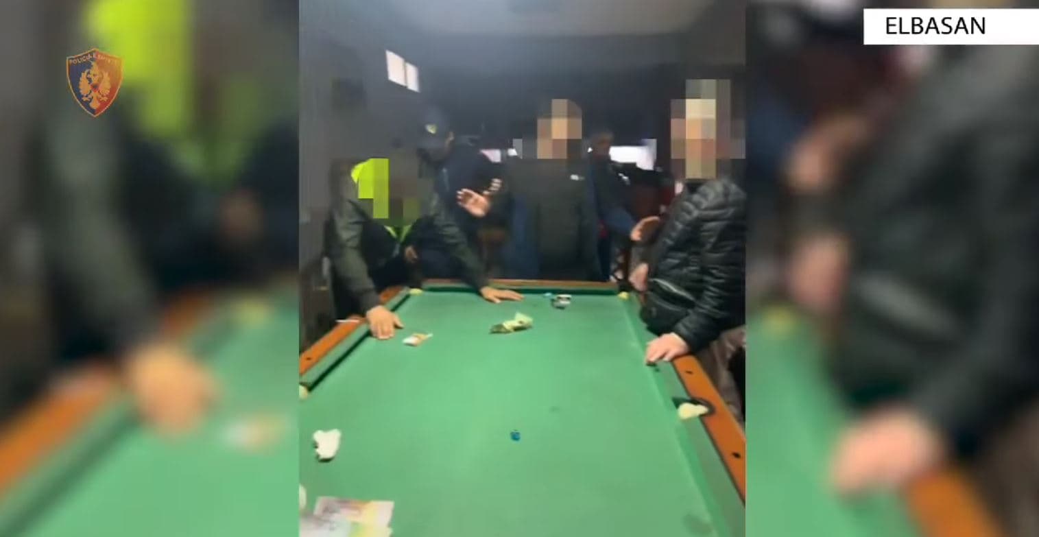 U kapën duke luajtur lojëra fati, arrestohen 4 persona në Elbasan