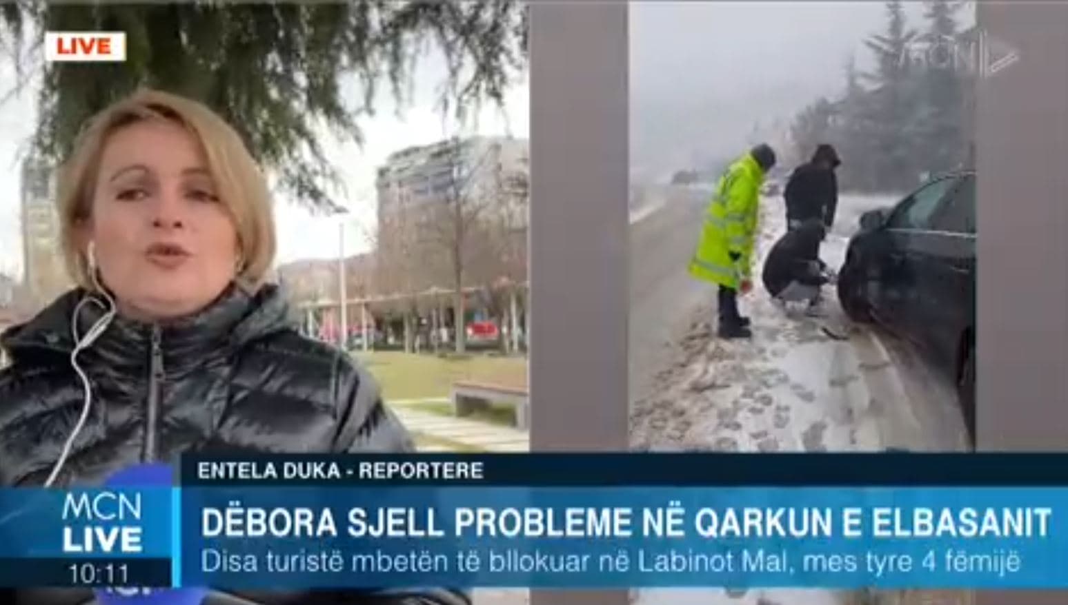 Prani akulli në aksin Librazhd-Përrenjas-Qafë Thanë. Mungon energjia elektrike në disa zona, 4 shkolla të mbyllura (VIDEO)