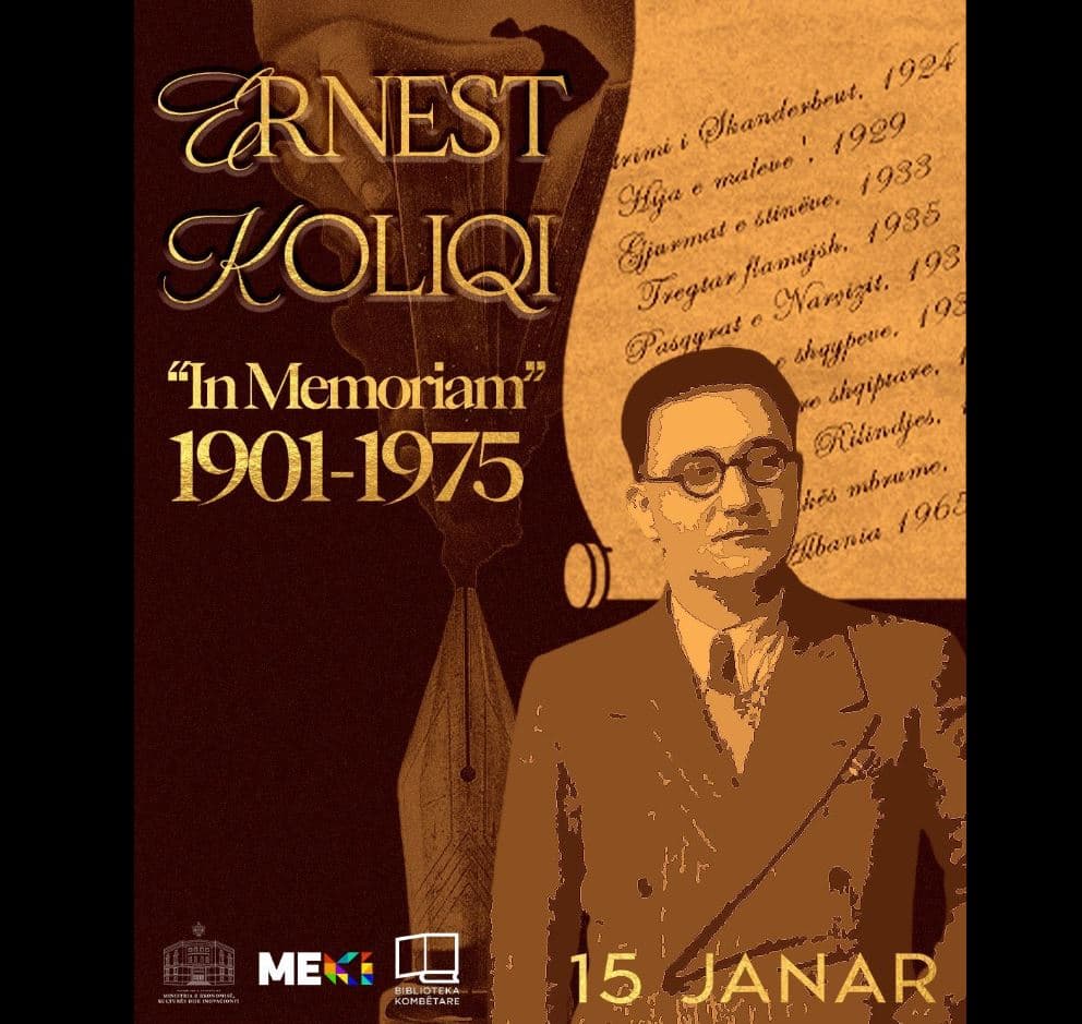 50-vjetori i largimit nga jeta/ Biblioteka Kombëtare çel ekspozitë kushtuar Ernest Koliqit