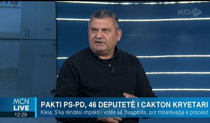 Pakti PS -PD, Kikia: Në listë do jenë të besuarit e kryetarit, s’ka asgjë demokratike