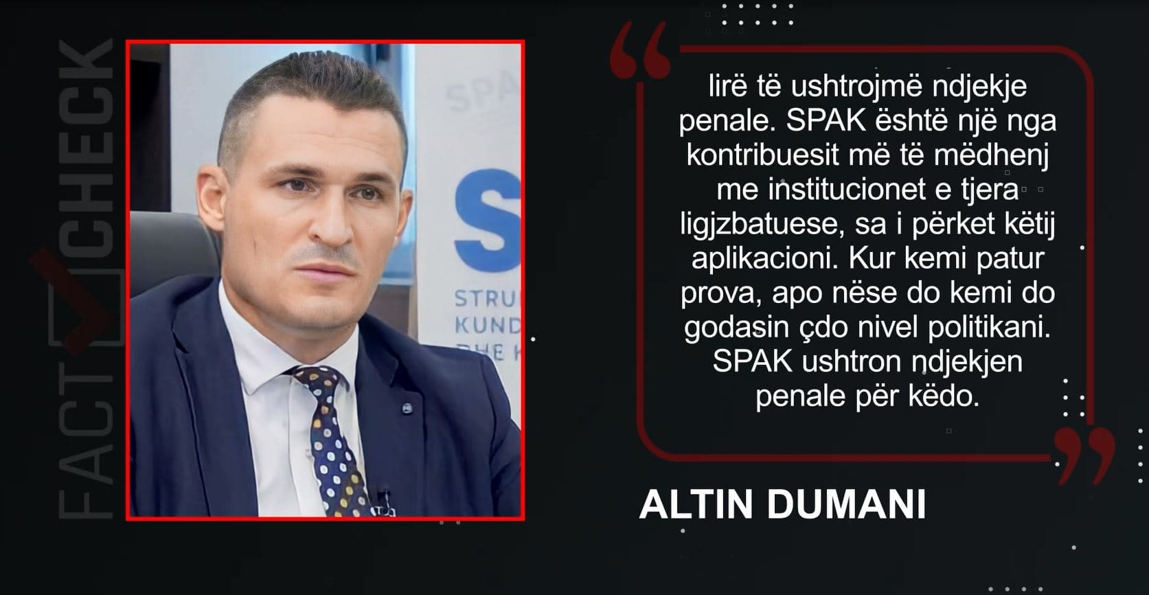 Intervista off record/ Dumani flet për gazetarët për dosjet e nxehta të SPAK-ut 