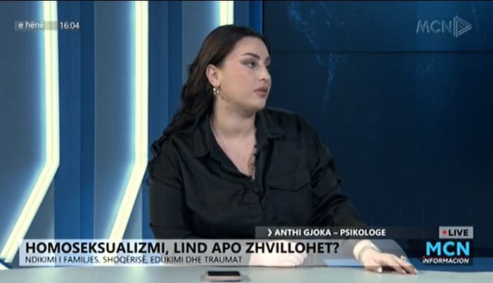 Gjoka: Homoseksualizmi është ndikim i faktorit biologjik dhe mjedisor, pranimi nga shoqëria më shumë show (VIDEO)
