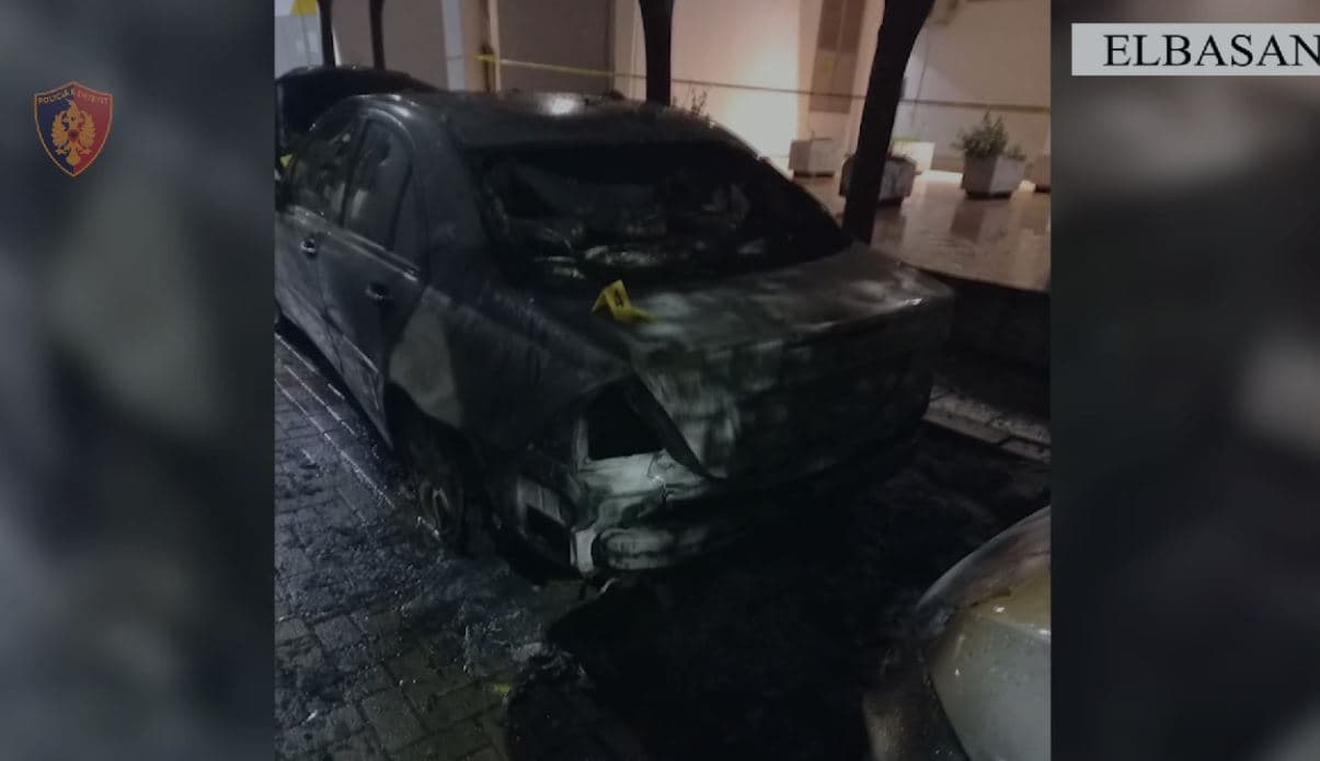 Dogji me benzinë një makinë, arrestohet një person në Elbasan 