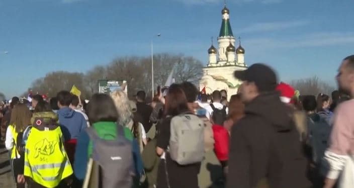 3 muaj nga tragjedia e Novi Sadit/ Studentët në protestë, Vuçiç: Ka komplot ndaj Serbisë
