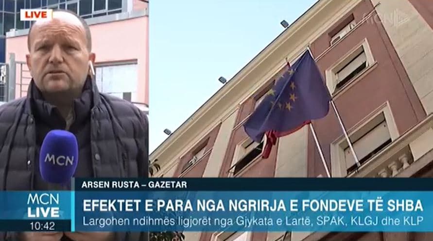 Urdhri i Trump prek USAID-in në Shqipëri/ Rusta: Pezulluan punën 50 ndihmës të institucioneve të drejtësisë (VIDEO) 