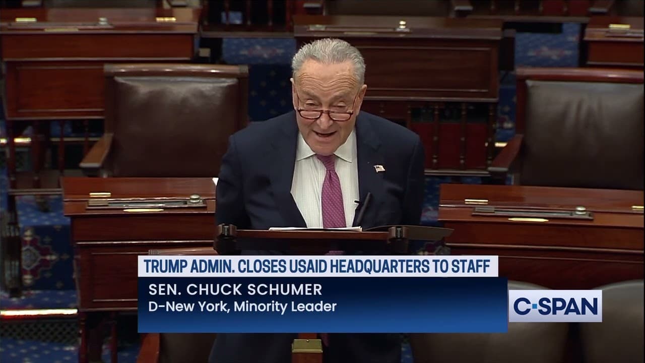 Schumer fshikullon departamentin DOGE në Senat: Mbyllja e USAID-it vë në rrezik sigurinë e SHBA (VIDEO)