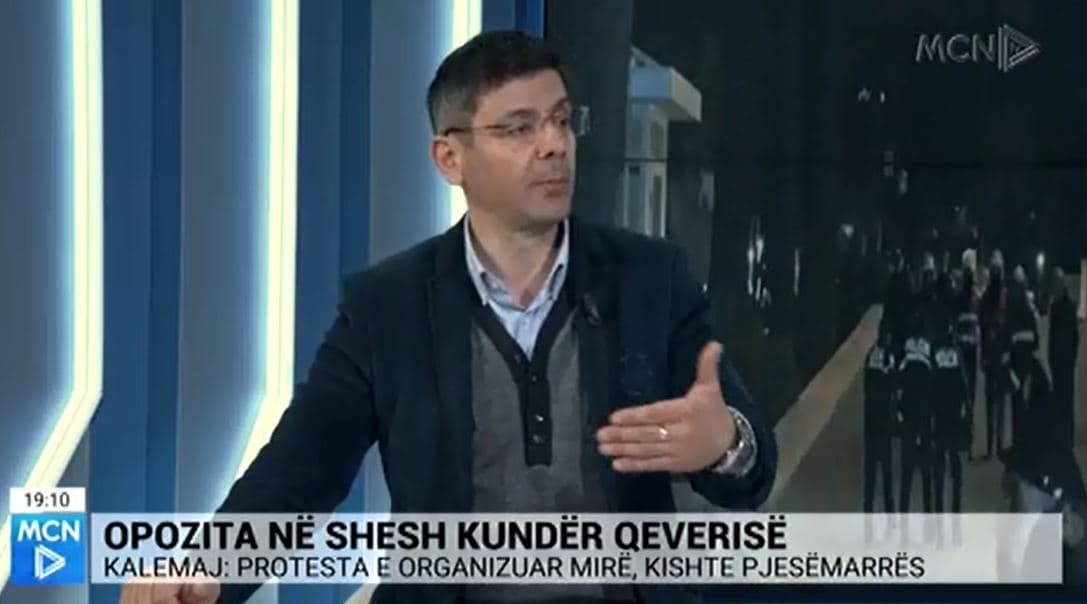 Kalemaj: Protesta e opozitës ishte masive, e organizuar mirë dhe me kauzën e duhur (VIDEO)