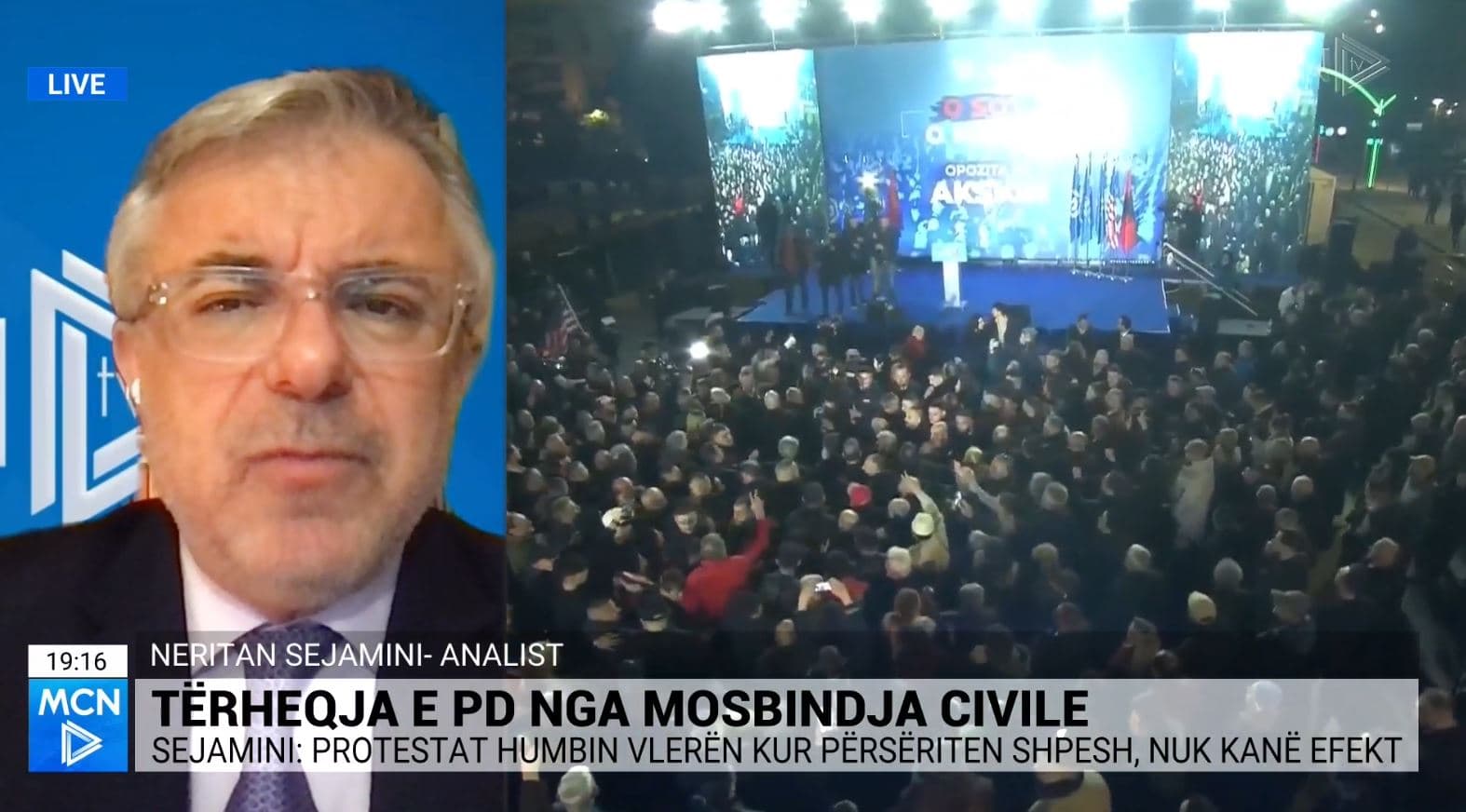 Sejamini: Rutina e protestave të opozitës, humb ndikimin te njerëzit 