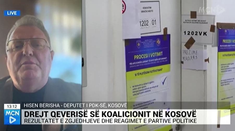 “Kusht që kryeministri të jetë i PDK”, Berisha: Liderët e partive opozitare të shohin alternativat për krijimin e qeverisë (VIDEO)