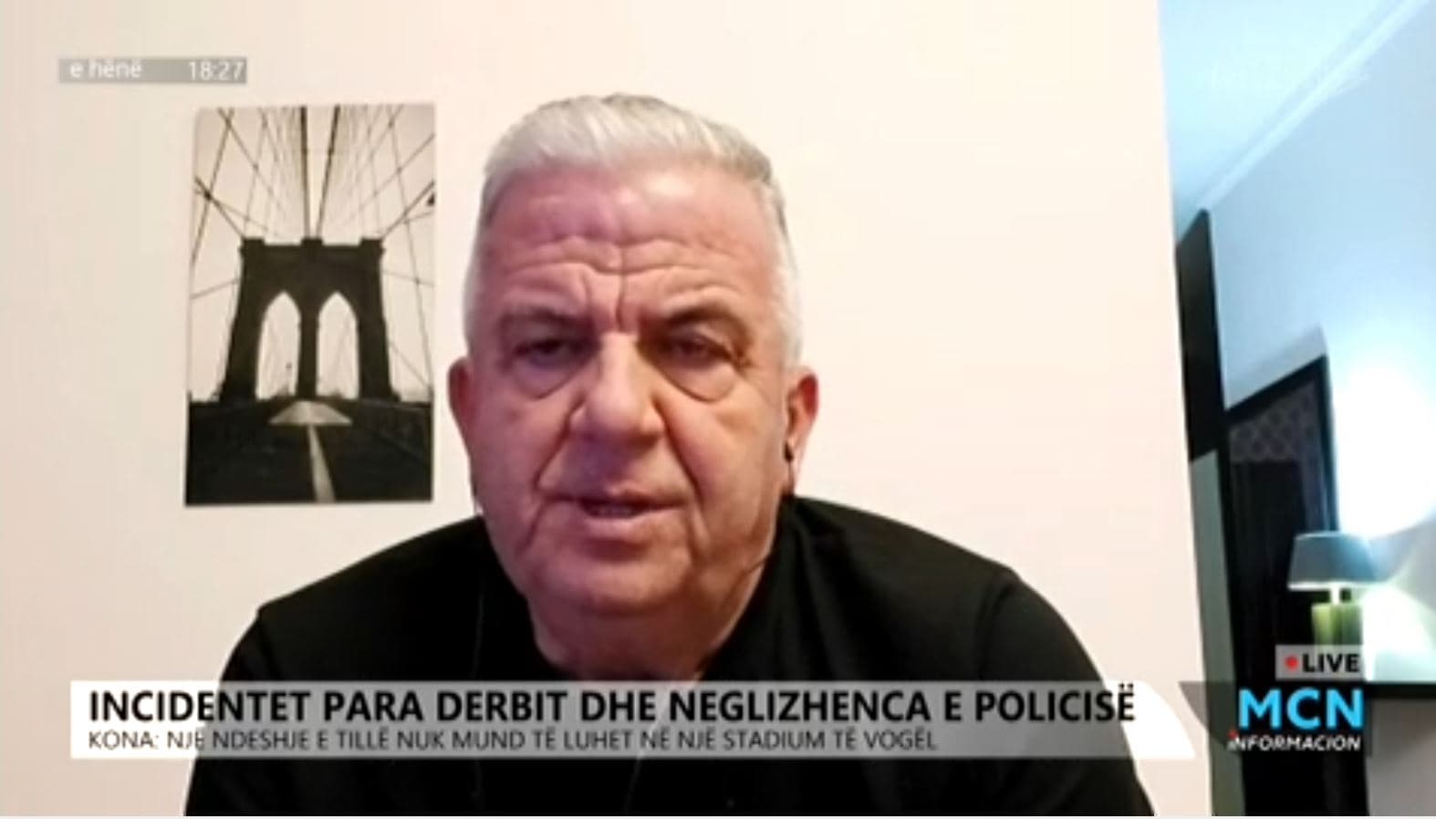 Incidentet në derbin Partizani-Tirana, Kona: Nuk duhej luajtur në një stadium kaq të vogël (VIDEO)