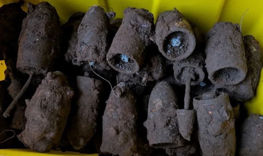 Zbulohen një numër i madh bombash të pashpërthyera të Luftës II Botërore në një park lojërash 