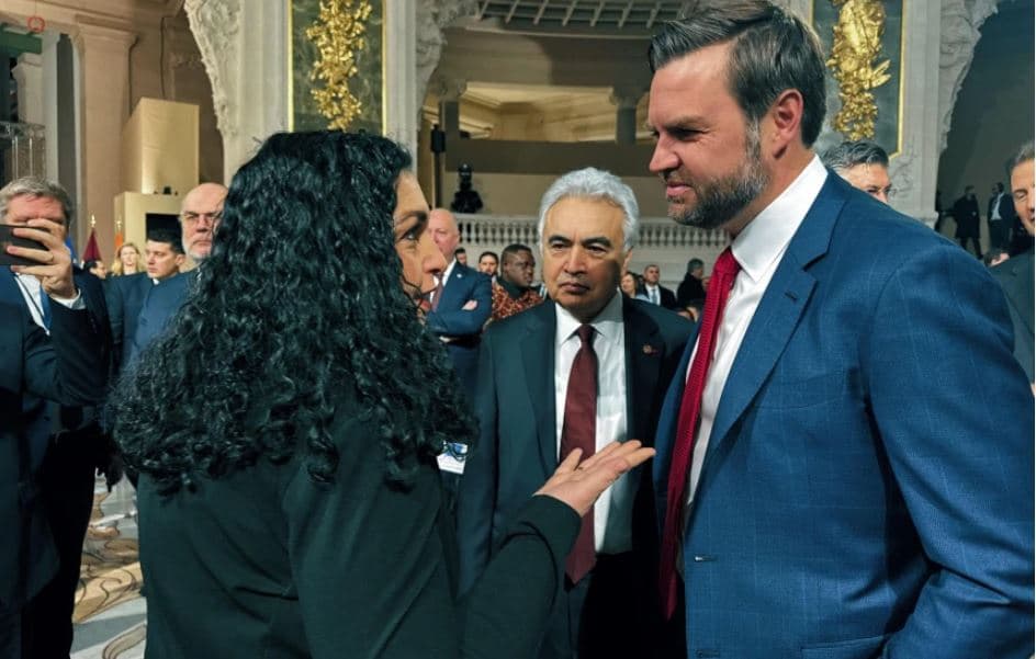 Osmani takon në Paris zv.presidentin e SHBA 