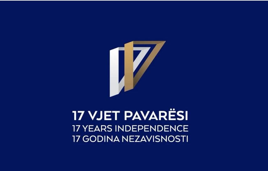  Qeveria e Kosovës publikon logon zyrtare për 17-vjetorin e Pavarësisë
