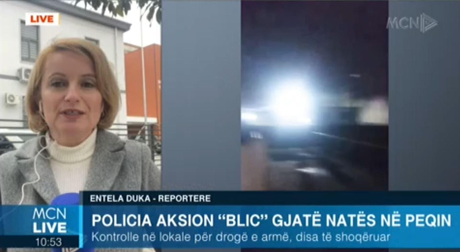 Peqin/ Policia kontrolle në lokale dhe  automjete, shoqërohen disa persona (VIDEO)