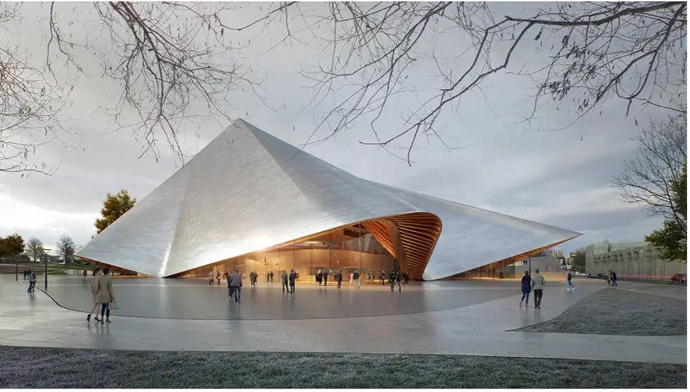 Bjarke Ingels shfaqet edhe në Kosovë, fiton garën për TOB e Prishtinës