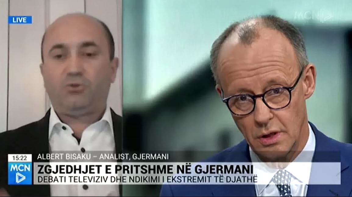 Zgjedhjet në Gjermani/ Bisaku: Debati është fituar nga Merz. Besoj do duhen tri parti për qeverinë 