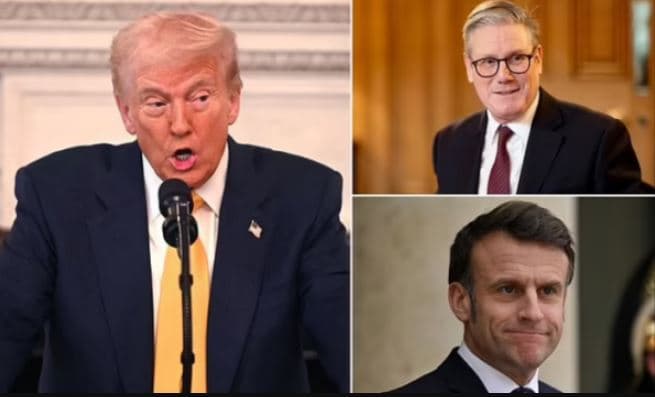 Trump: Macron dhe Starmer s’kanë bërë agjë për t’i dhënë fund luftës në Ukrainë