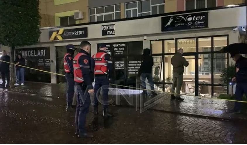  Shpërthim me tritol në zyrën e noterit Fran Gjoni në Lezhë