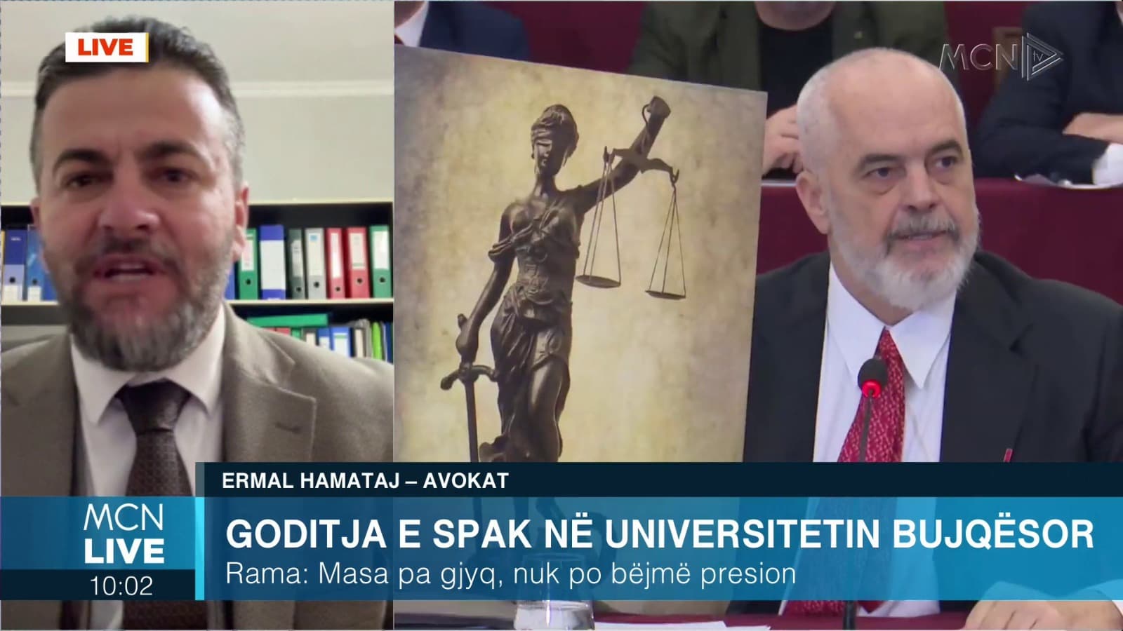 Hamataj: Berisha dhe Rama nuk e duan SPAK. Kur afron burgu te dera, politikanët dalin dhe qajnë hallin e njerëzve (VIDEO)