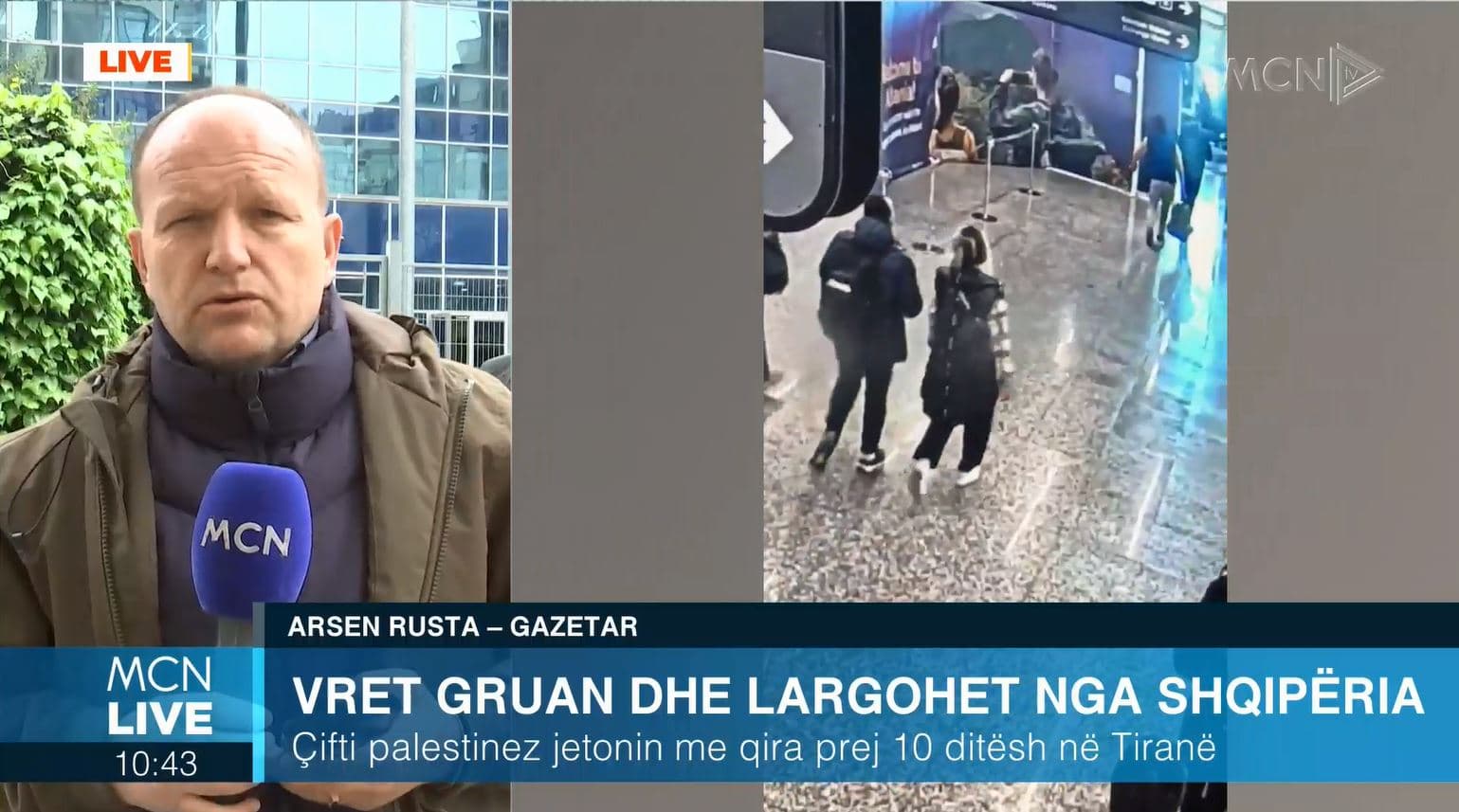 Vrau gruan dhe u largua nga Shqipëria, Rusta zbardh detaje mbi çiftin palestinez (VIDEO)
