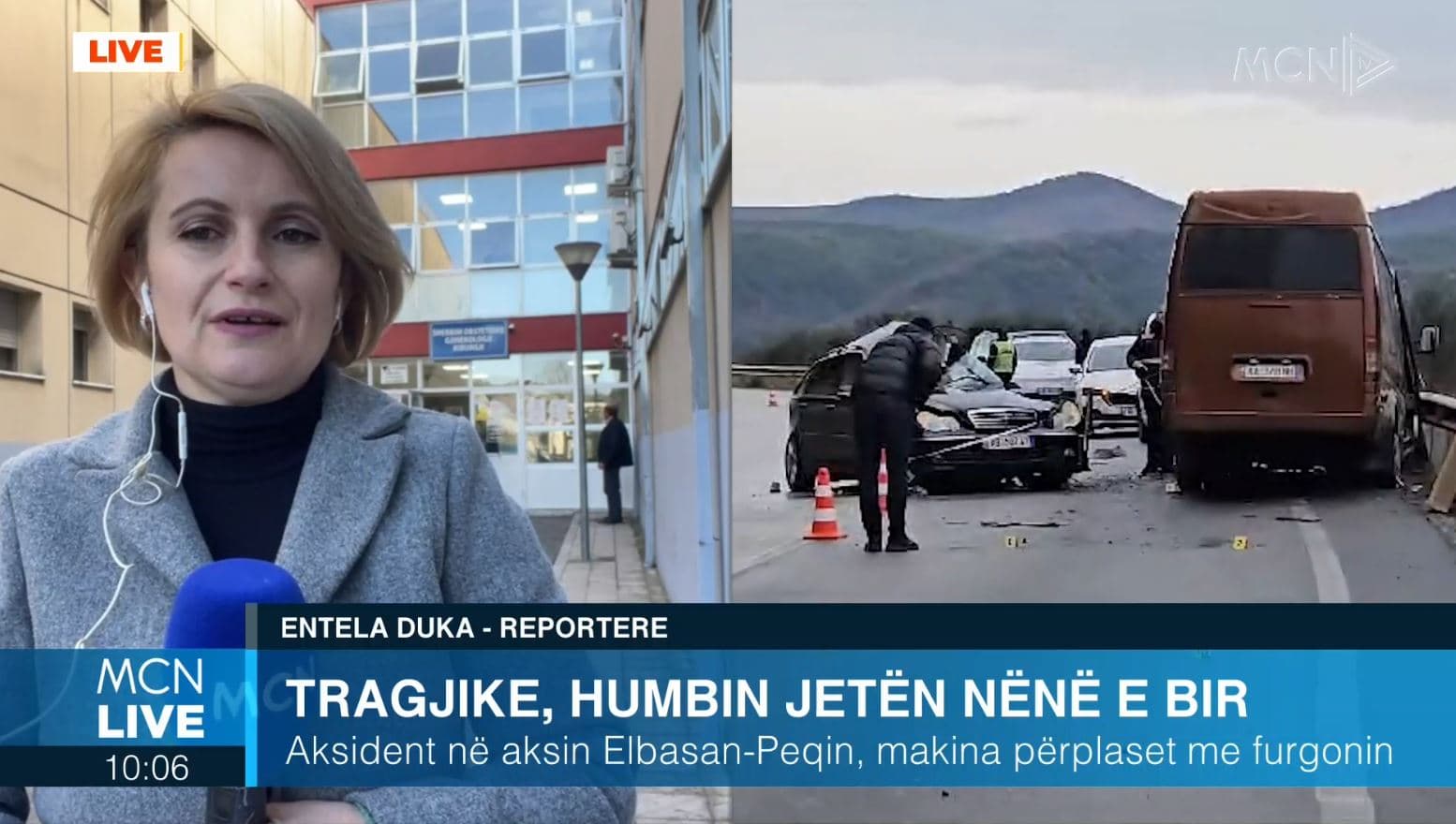 Aksidenti me dy të vdekur dhe pesë të plagosur në Elbasan-Peqin/ Dyshimet mbi shkaqet e përplasjes fatale (VIDEO)