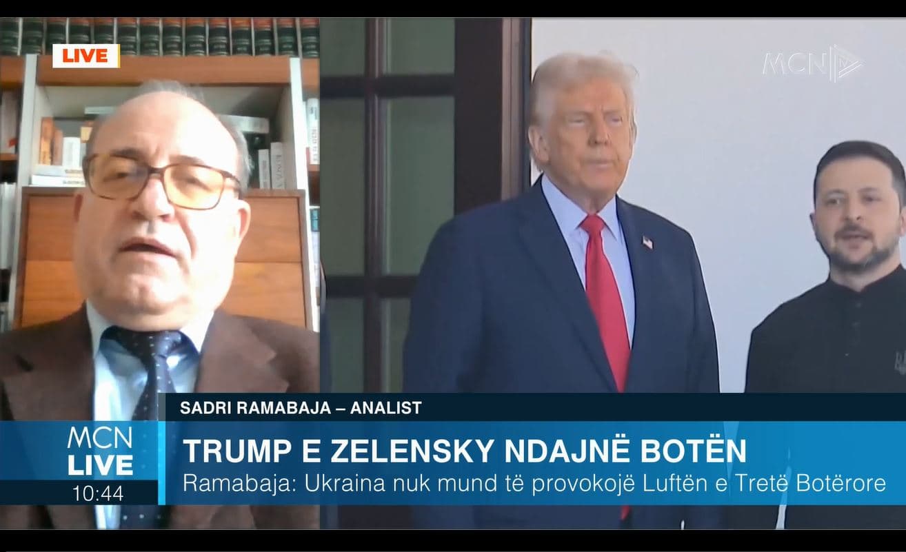  Ramabaja: Ukraina nuk provokon Luftën e Tretë Botërore. Afrimi i Trump me Putin ‘thembra e Akilit’ që ka tronditur perëndimin (VIDEO)