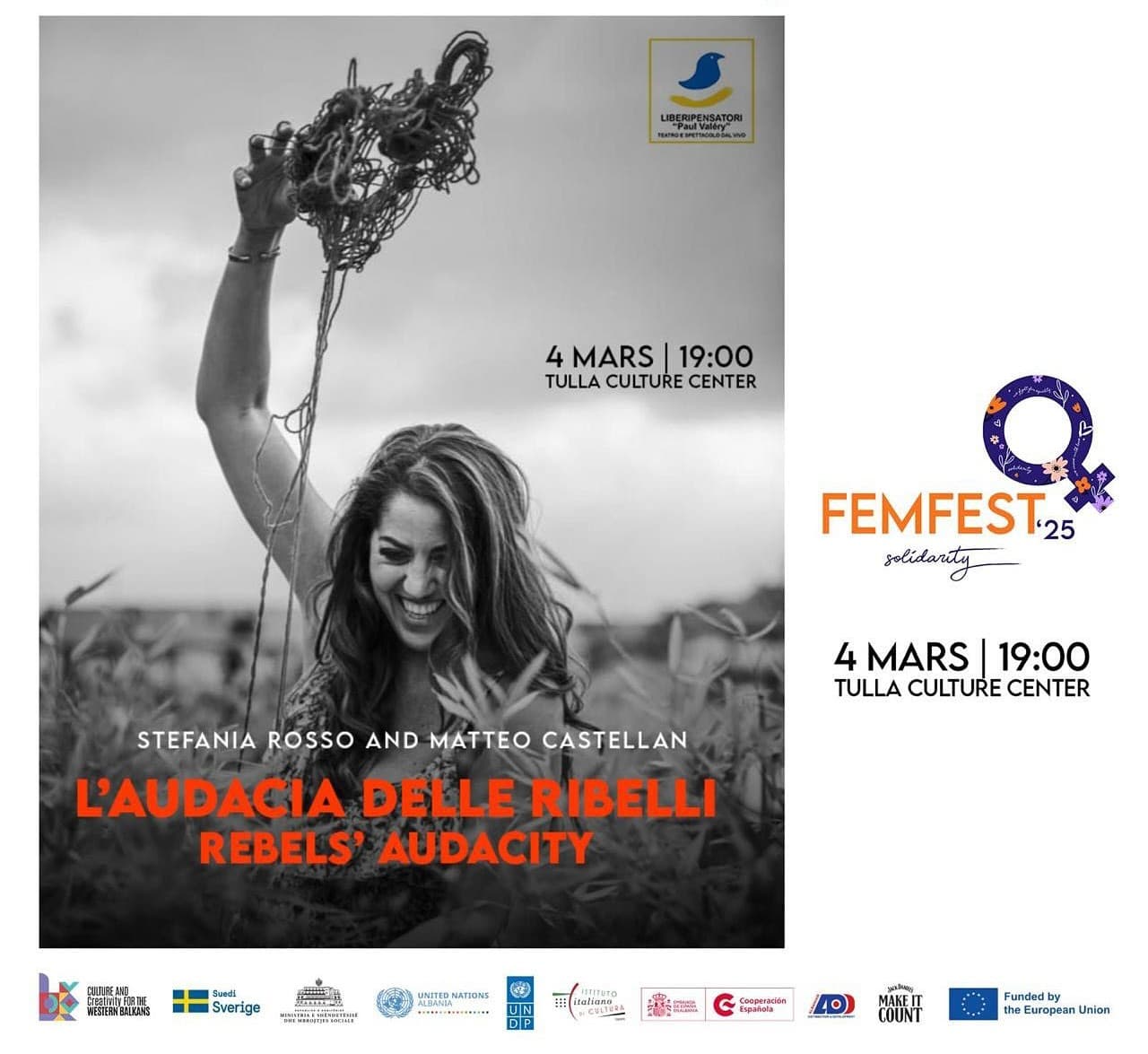 04-08 mars/ Nis “FemFest”, festivali i teatrit dhe muzikës dedikuar fuqisë së gruas