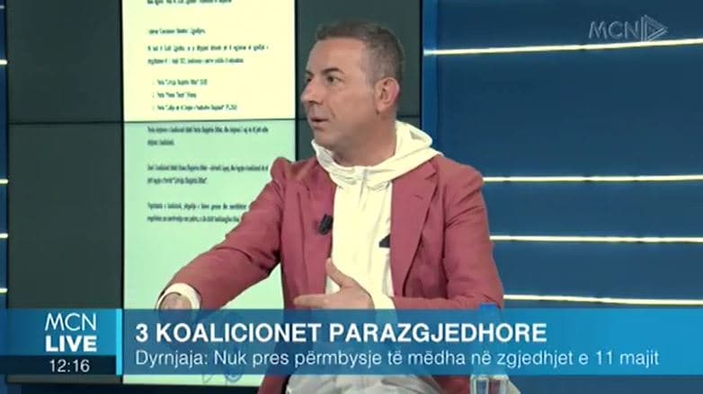 11 maji/ Dyrnjaja: Krijimi i një grupi parlamentar do ishte sukses për partitë e reja. S’pres përmbysje të mëdha 