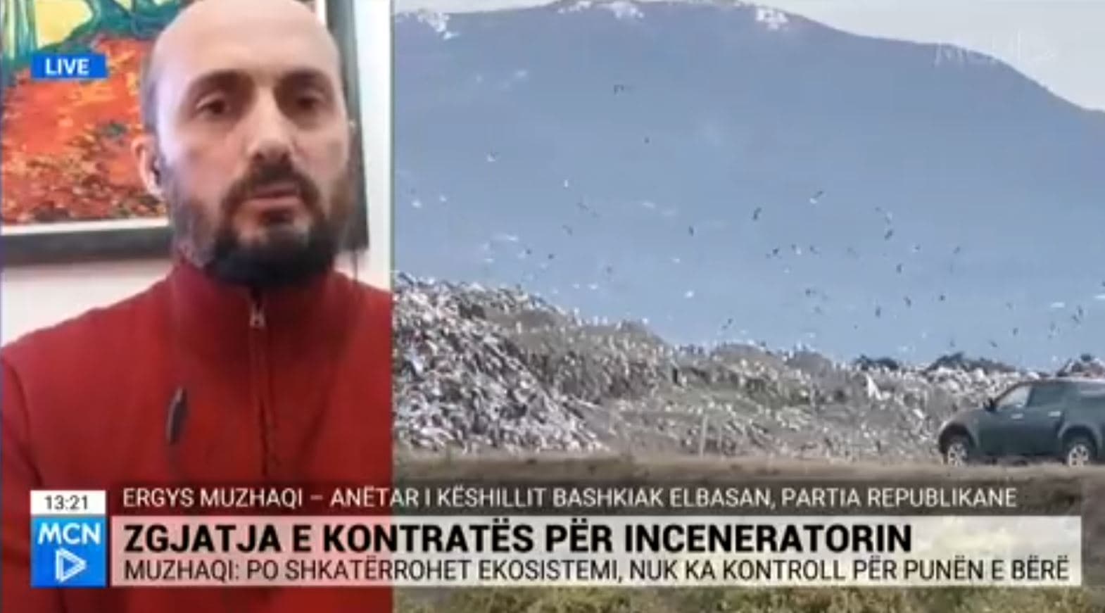 Muzhaqi: Kodra me plehra, katastrofë mjedisore në Elbasan. Ka mbështetje politike, s’mjafton hetimi i “Eco Alb” (VIDEO)