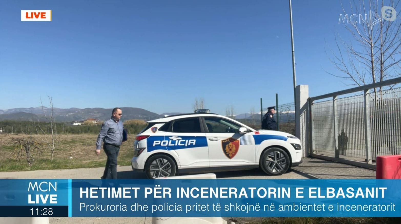 Policia dhe Prokuroria mbërrijnë në ambientet e inceneratorit Elbasan, hetime në terren (VIDEO)