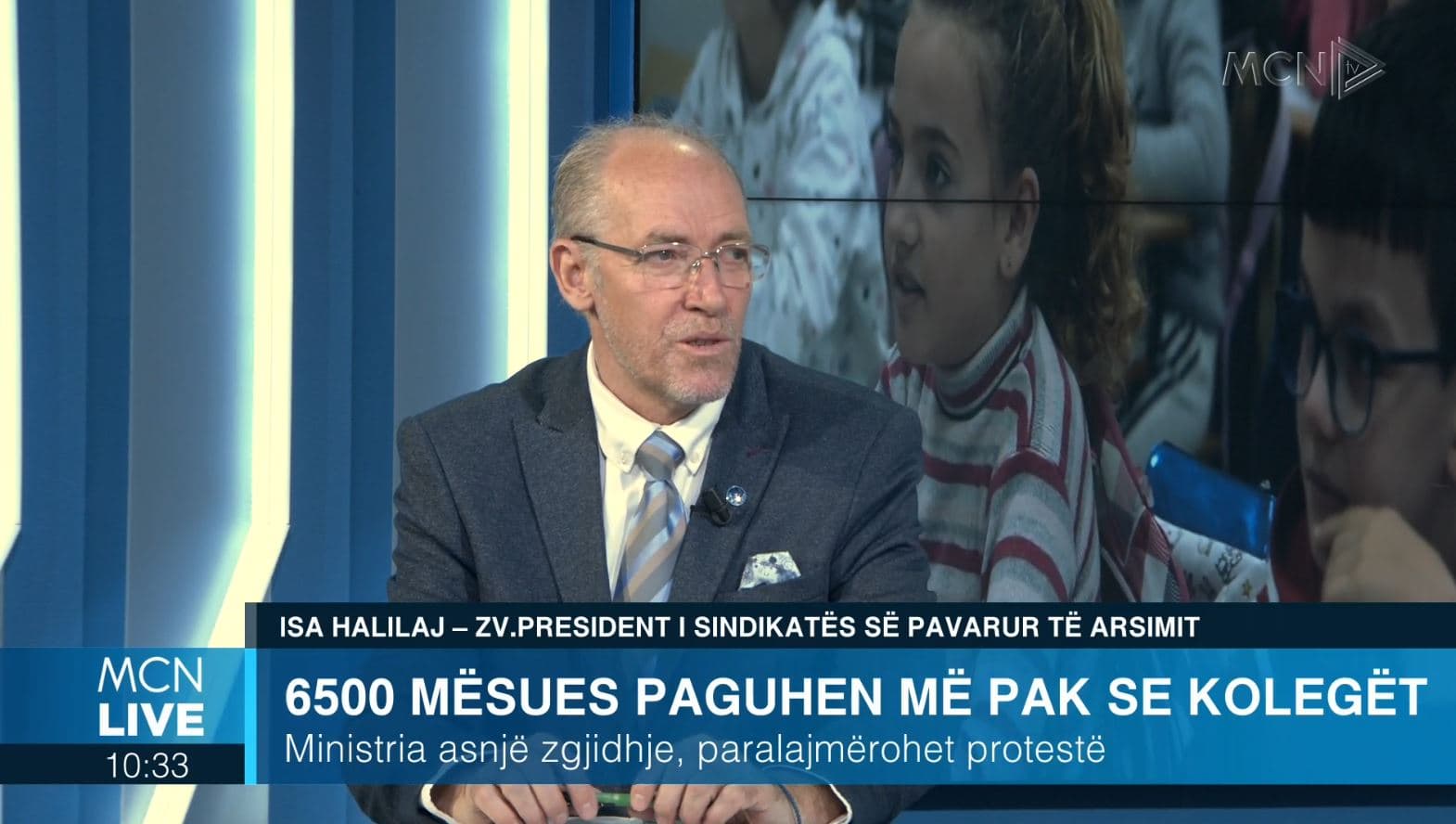 Halilaj: Arsimi s’është në ditët më të mira. VKM iu uli 6500 mësuesve pagën, ministria nuk bën transparencë (VIDEO)