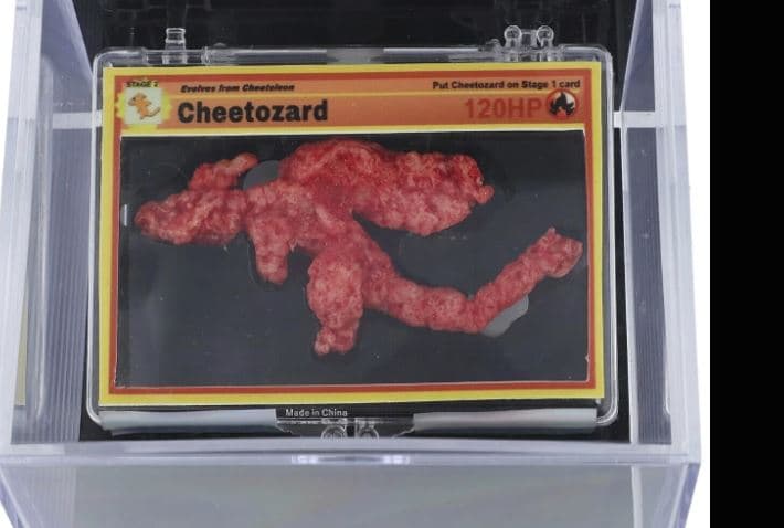 Cheeto në formë Pokemon, shitet në ankand për 87,840 dollarë
