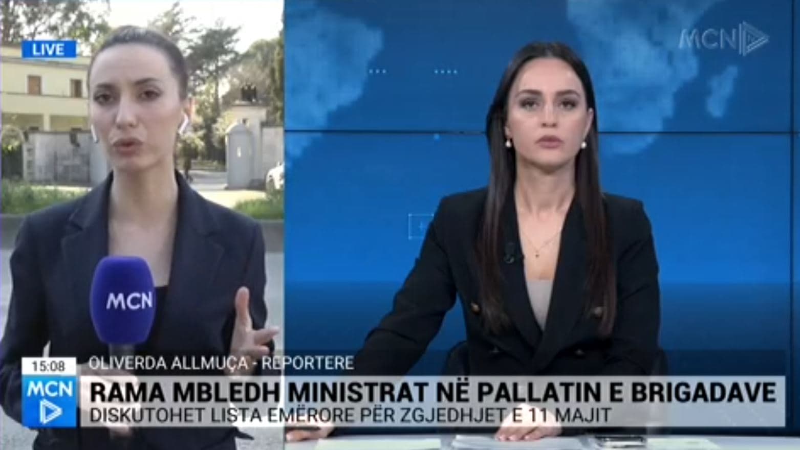 Përgatitja për zgjedhjet, Rama takim me ministrat dhe Kryesinë e PS në Pallatin e Brigadave