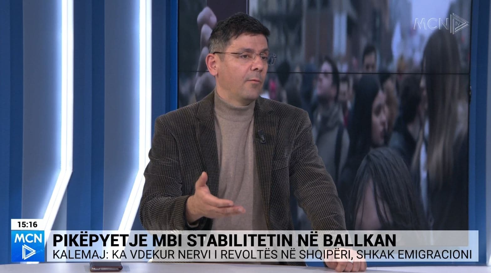 Protestat/ Kalemaj: Populli serb i ngopur me fasadën nacionaliste. Ndryshimi i pushtetit do ishte lajm i mirë (VIDEO)