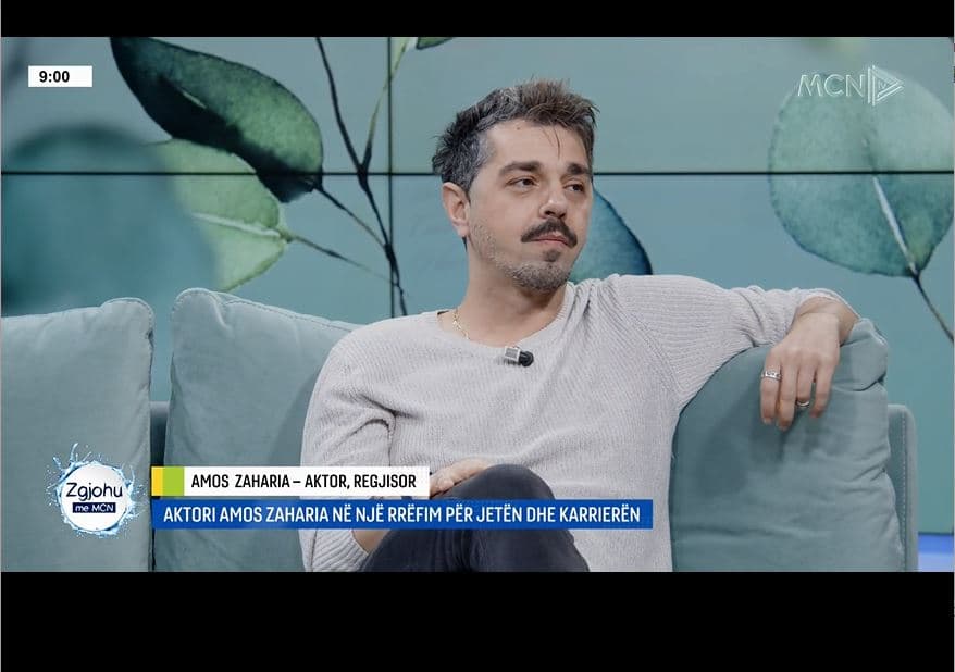 Amos Zaharia, në një rrëfim për jetën dhe profesionin: Aktrimi, një adrenalinë që nuk ka fund kurrë
