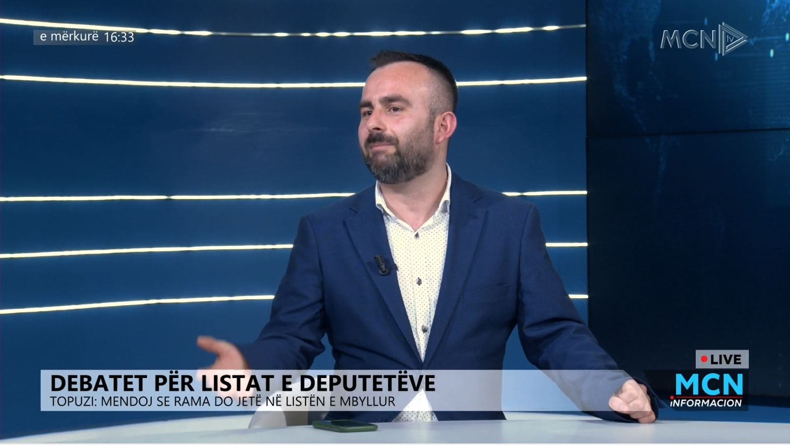 Topuzi: Rama po luan blofin. Do të jetë në listat e kandidatëve